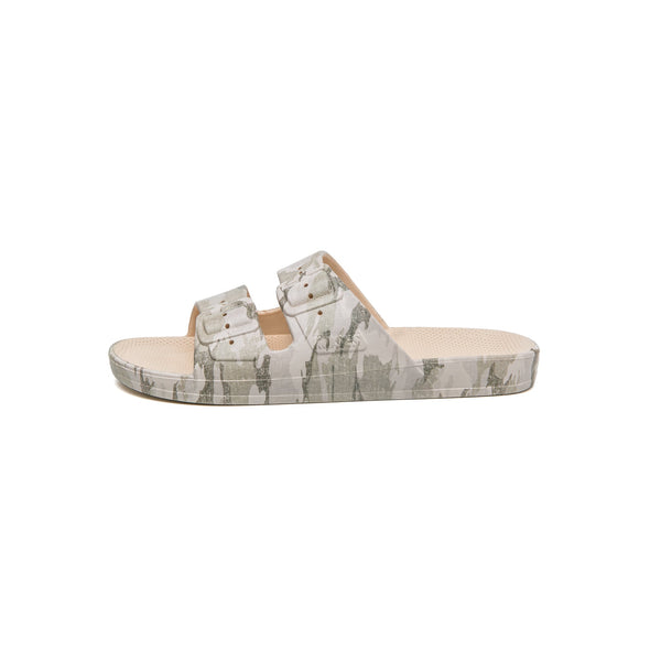 Buy shoes online - CAMO STONE Slides - Shop at Freedom Moses